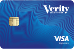 Verity Signature Rewards Visa credit card